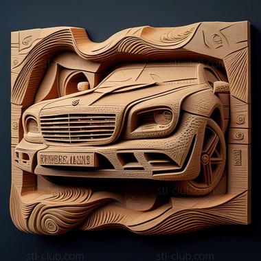 3D модель Mercedes Benz F400 Carving (STL)